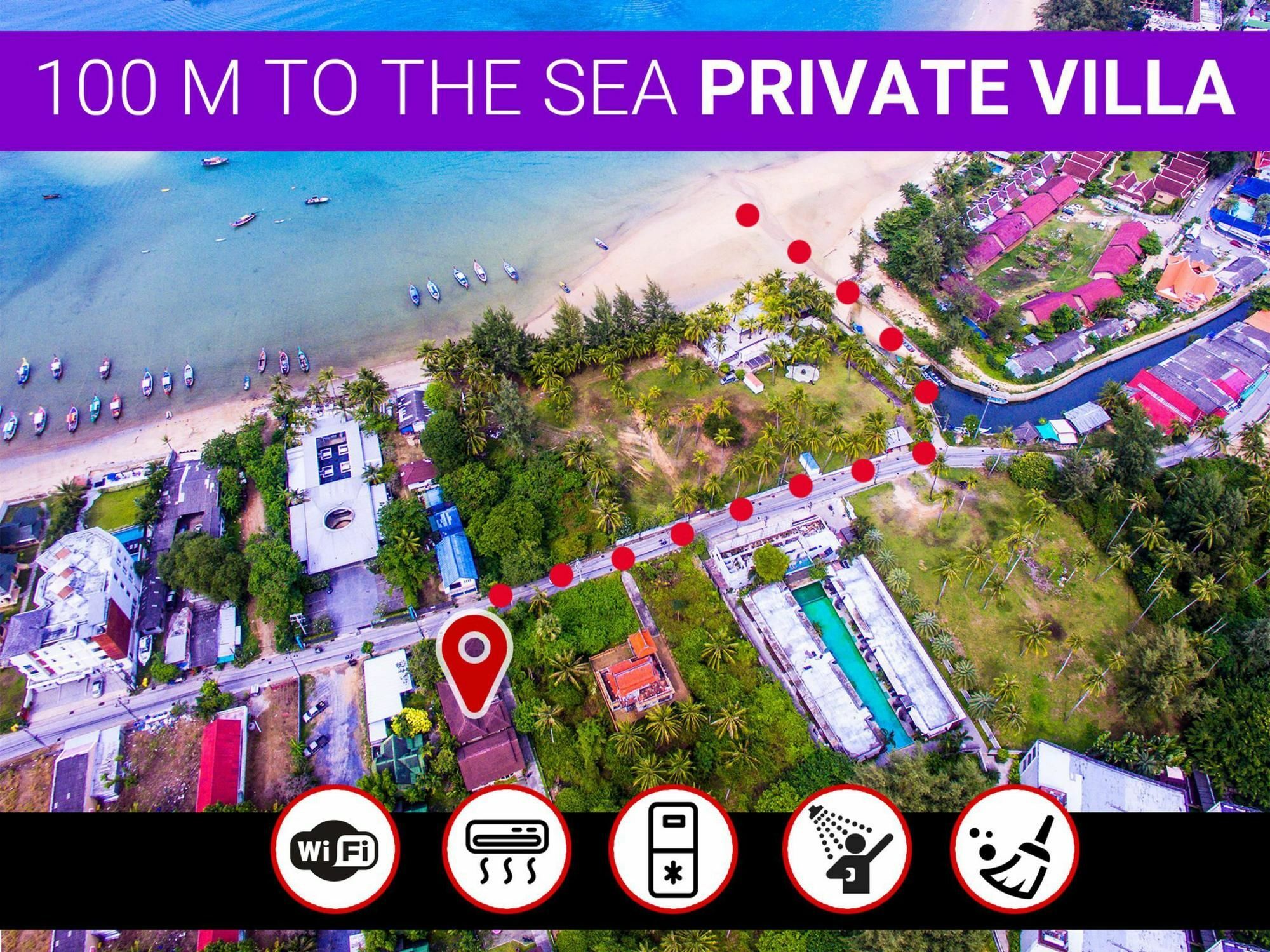 Villa Behind The Phuket Sea Exteriör bild